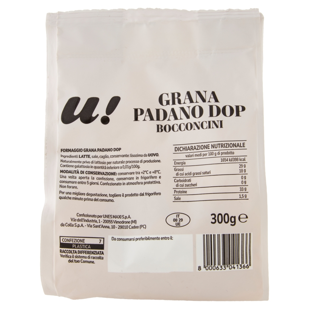 Grana Padano DOP Bocconcini U!